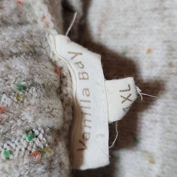 VANILLA BAY SPECKLED AZTEC DESIGN COUNTY WARM & COZY SWEATER - Picture 3 of 13